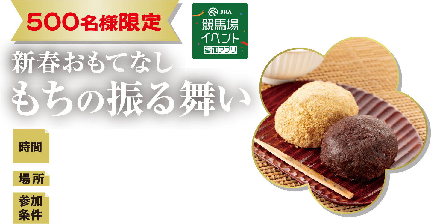 作りたて もちの振る舞い