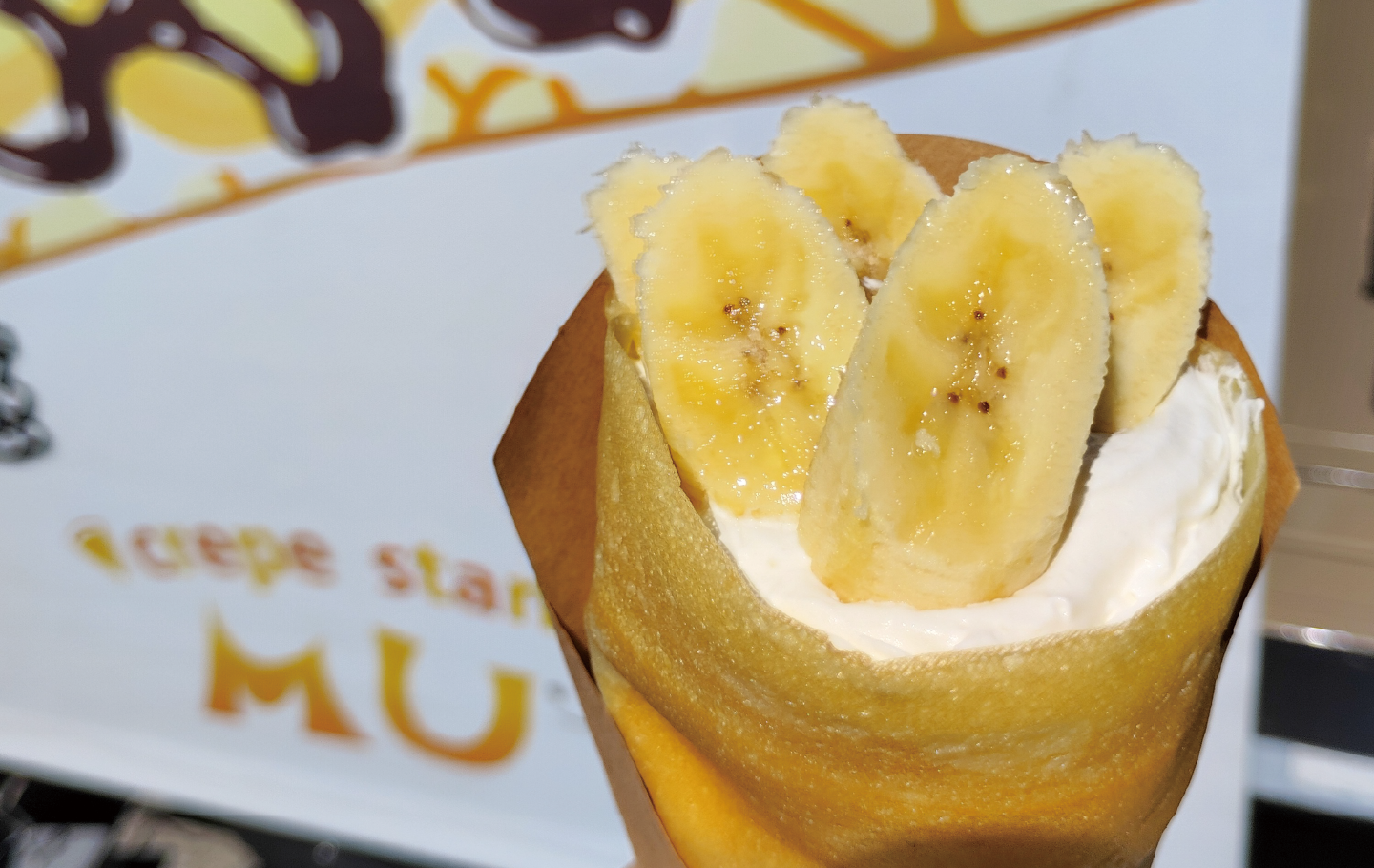 crepe stand MUのクレープ